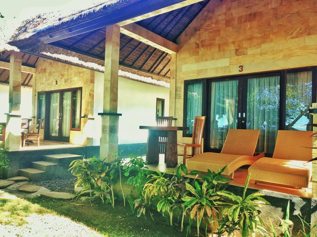 Jemeluk Beach Bungalows Amed Eksteriør bilde